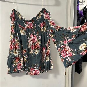 Floral Off-Shoulder Top